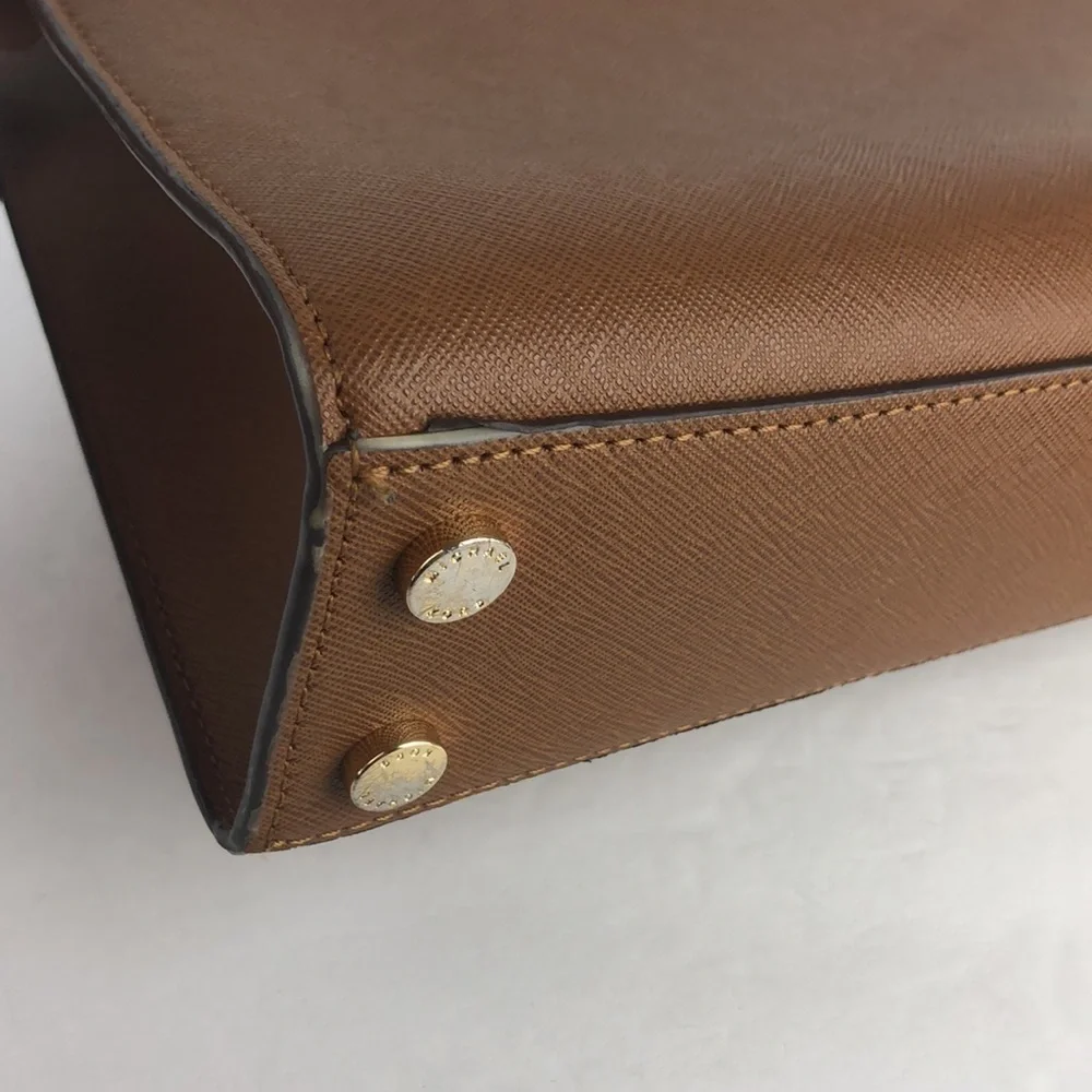 Michael Kors Chic Classy Studded Satchel Crossbody Bag Minimalist